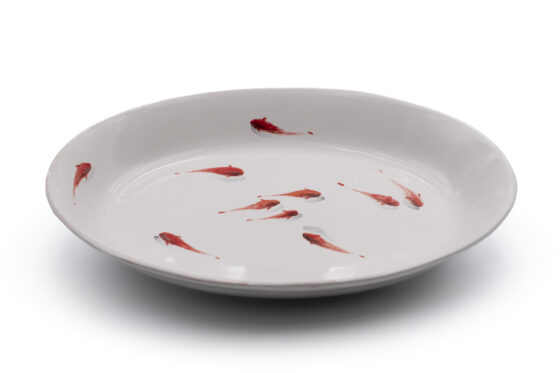 Large Baking Dish Pesci Rossi