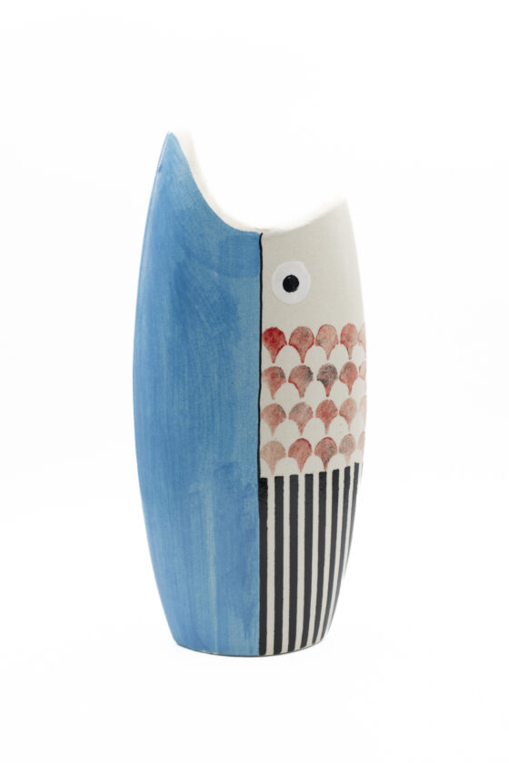 Moon Vase azzurro